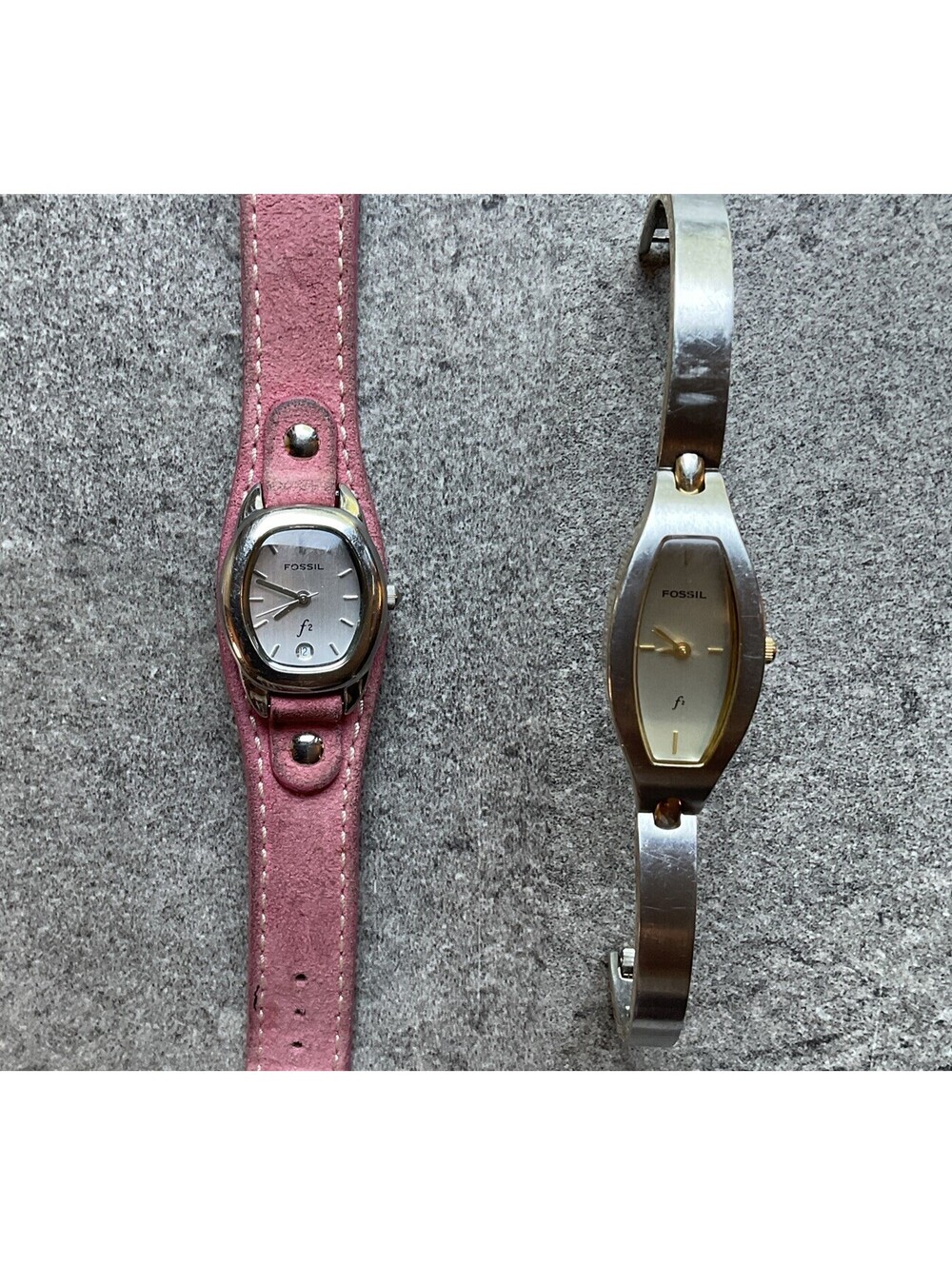 Pair of Fossil Womens Watch Both Watches Run Great Bin R